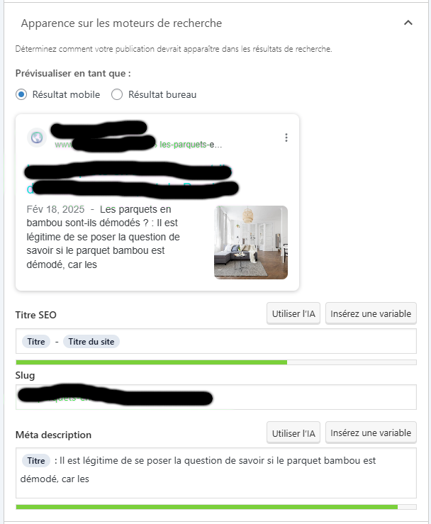 Yoast SEO pour Wordpress