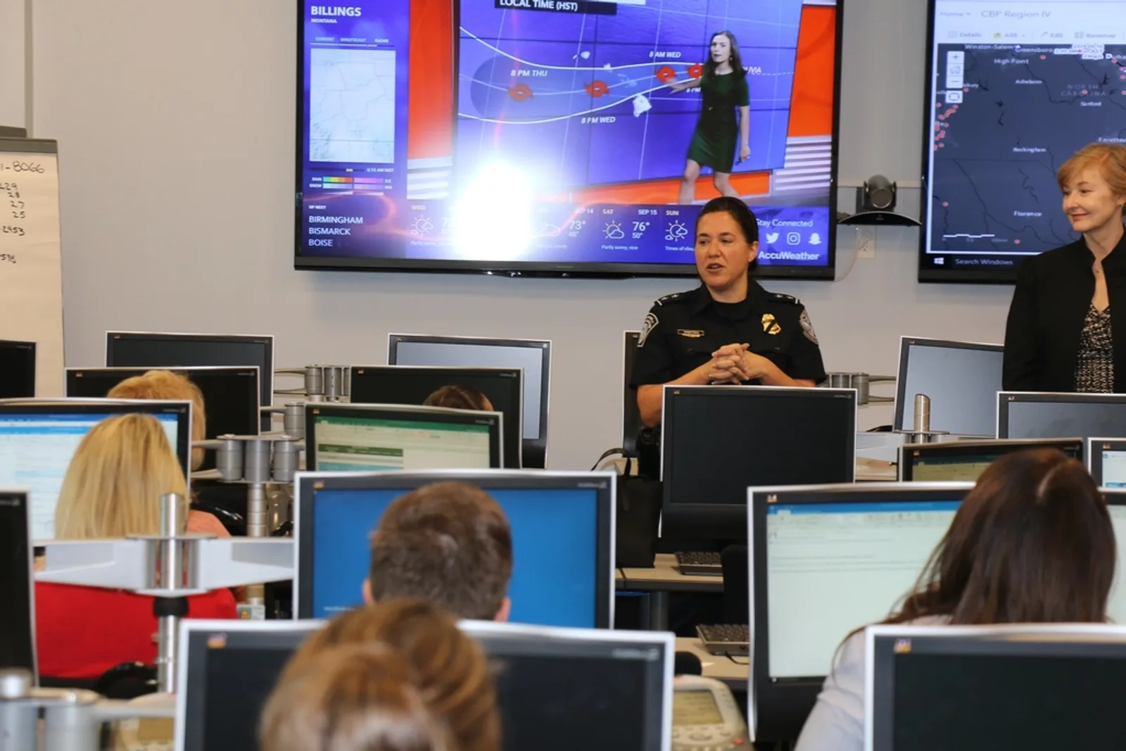 Session de formation en salle informatique
