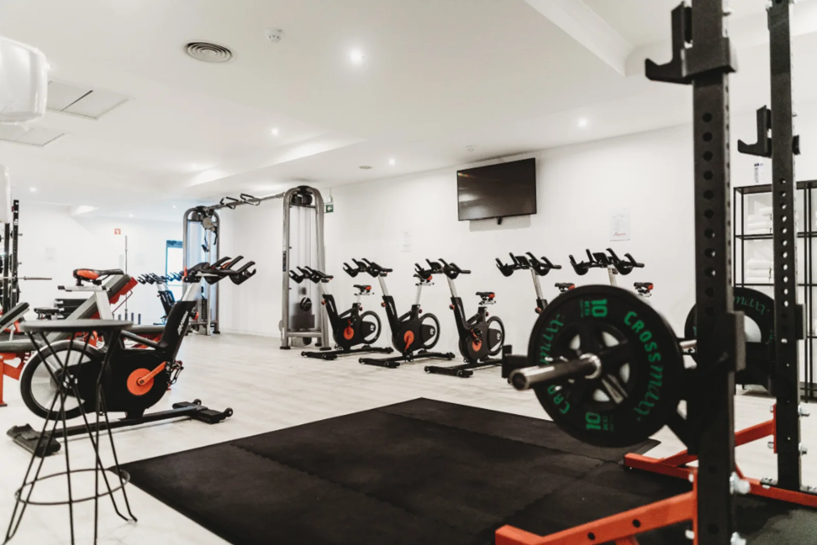 Salle de sport et ses équipements