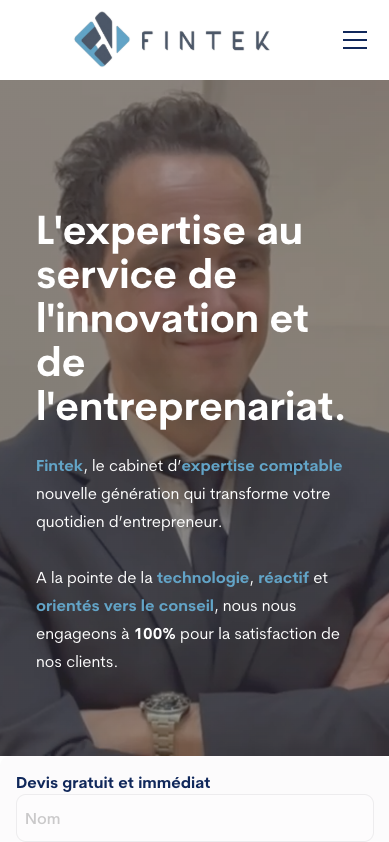 Fintek — version mobile