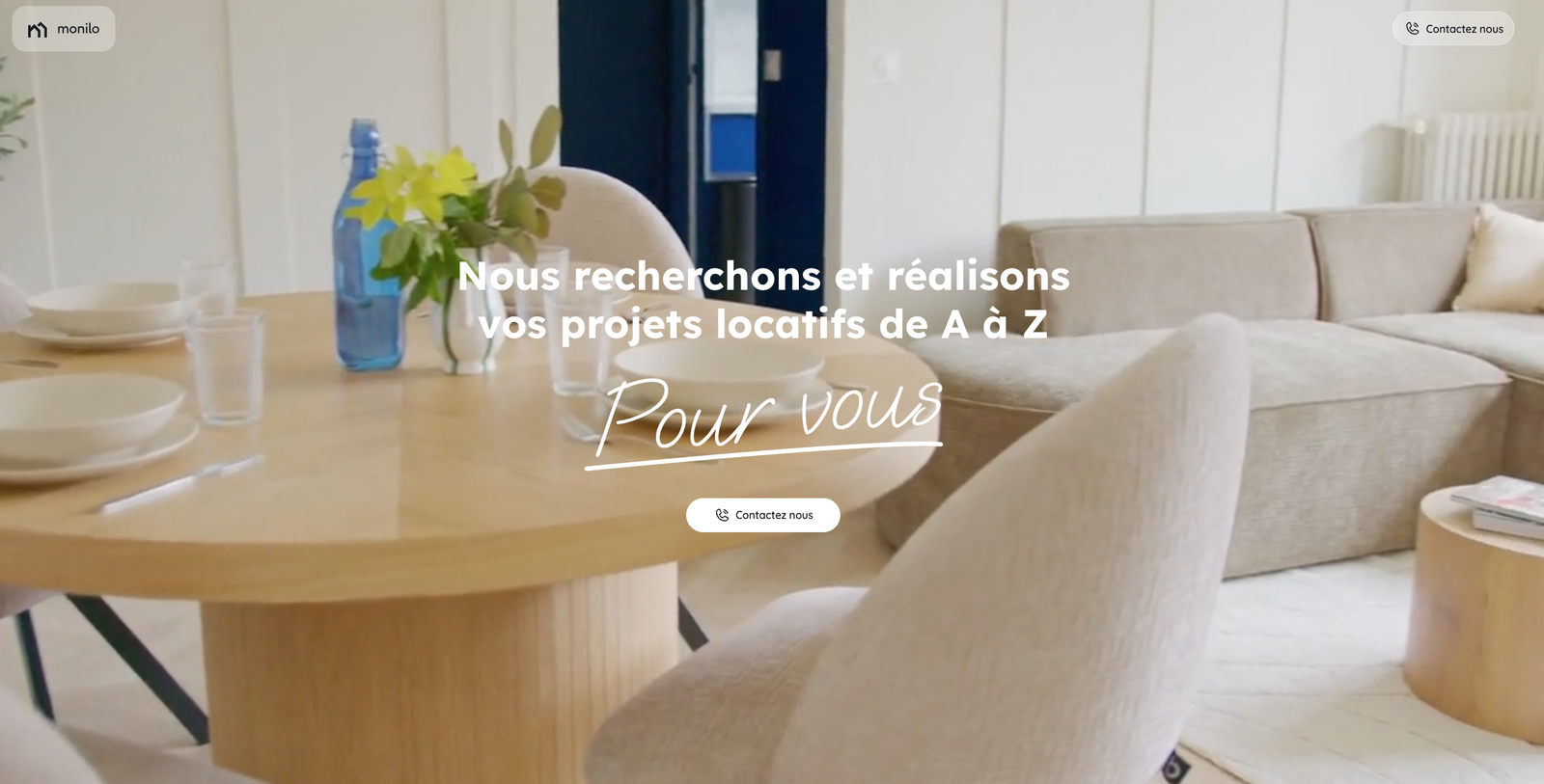 Monilo — version ordinateur