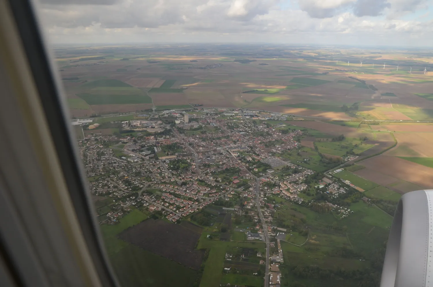 Bresles et son château, près de Beauvais